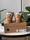 Чоловічі черевики уггі коричневі зимові UGG Lowmel Sneaker Chestnut (18661), фото 2