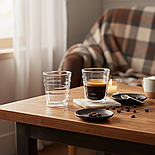 Набір склянок з подвійним дном Herisson 85 мл 2 шт, фото 3