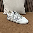 Жіночі білі сірі шкіряні кросівки з хутром Golden Goose Super-Star із зіркою білі кеди хутро, фото 7