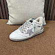 Жіночі білі сірі шкіряні кросівки з хутром Golden Goose Super-Star із зіркою білі кеди хутро, фото 8