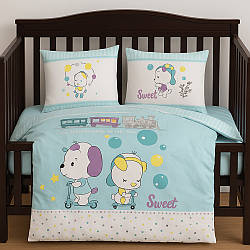 Дитяча постільна білизна для новонароджених Belizza Baby sweet / Дитячий постіль у ліжечко