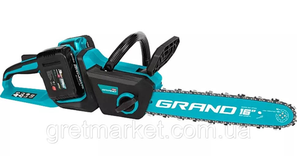 Акумуляторна пила ланцюгова Grand АПЦ-40А/16"-8, фото 1