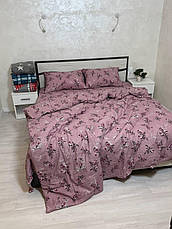Байковий комплект постільної білизни Півтораспальний розмір, фото 2
