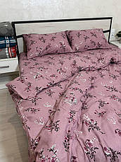 Байковий комплект постільної білизни Півтораспальний розмір, фото 3