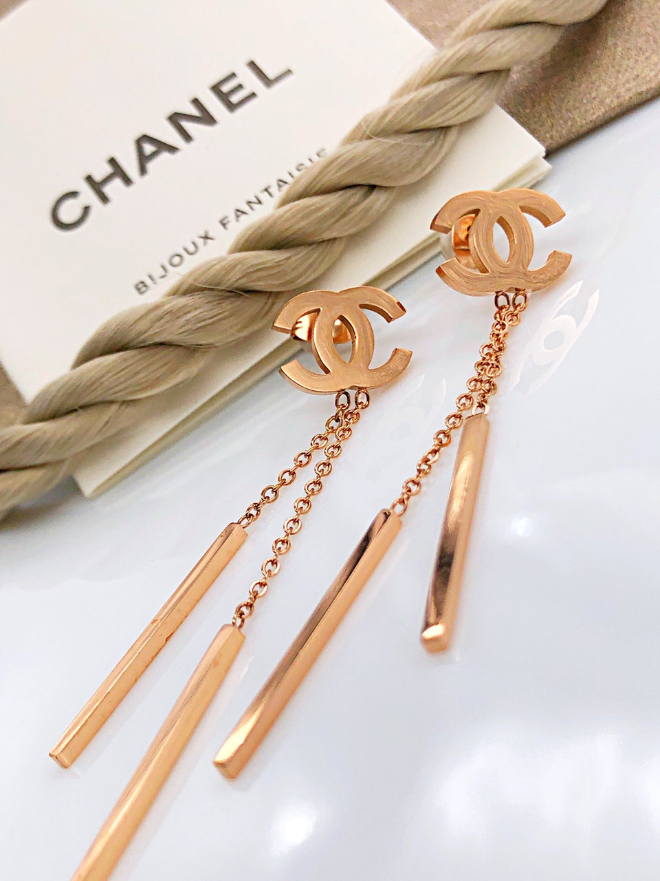 Сережки Stainlees Steel преміум