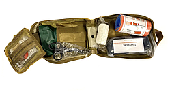 Аптечка тактична мультикам-підсумок, військова, IFAK, Molle, фото 3