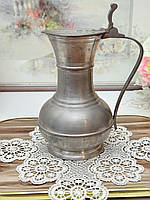 Колекційний олов'яний глечик, харчове олово, Німеччина, 1 літр