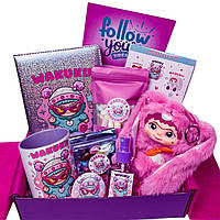 Подарочный бокс для девочки с игрушкой Вакуку (Wakuku)