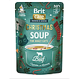 Корм вологий Brit Care Christmas Beef Soup для котів різдвяний суп з яловичиною 75 г, фото 2