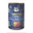Корм вологий Brit Mono Protein Christmas Duck для собак різдвяна вечеря качка 400 г, фото 2