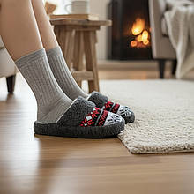 856 Домашні тапочки на овчині 46