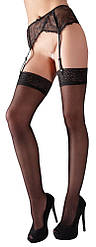 Еротичні панчохи Cottelli Legwear Suspender Stockings