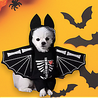 Косплей для собак і котів Кажан S на Хелловін чорний