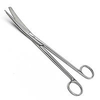 Ножиці операційні зігнуті з одним гострим, 250 мм PI-02-1177.1