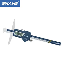 Штангенглубиномер з двома гачками Shahe 0-200 мм/0,01 мм (5113-200B)