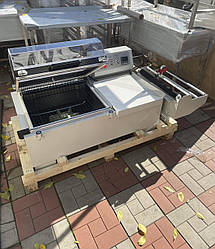 Кутова термоусадкова упаковка машина з кришкою термоусадка Vektor FM5540