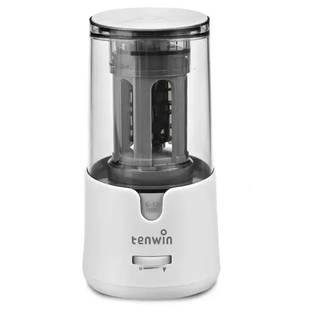 Автоматична чинка для олівців (6-12 мм) Tenwin 8038 12 V, біла, фото 1