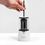 Автоматична чинка для олівців (6-12 мм) Tenwin 8038 12 V, біла, фото 4