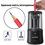 Електрична точила для олівців Tenwin 8038 (живлення від мережі, чорна), фото 8