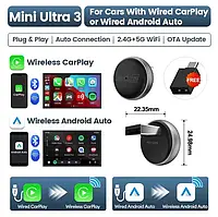 Carlinkit Mini Ultra 3 2AIR Адаптер для бездротового підключення смартфона, фото 9