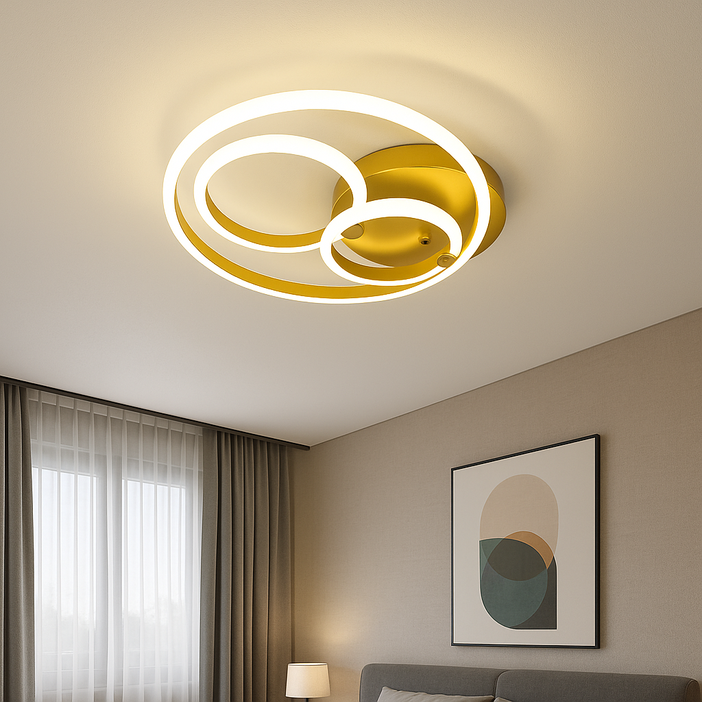 Светодиодная люстра для помещений до 18 м² с пультом управления 100 Вт, фото 1