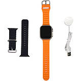 Уцінка Смарт годинник Remax Ultra 2 WATCH16 230 мАг Титаново-золотий (вітринний зразок), фото 4