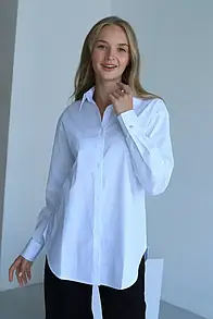 Жіноча сорочка бавовняна класична NITA MKLN1001-25