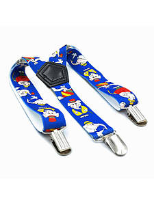 Підтяжки дитячі Weatro Сині det-pd-038