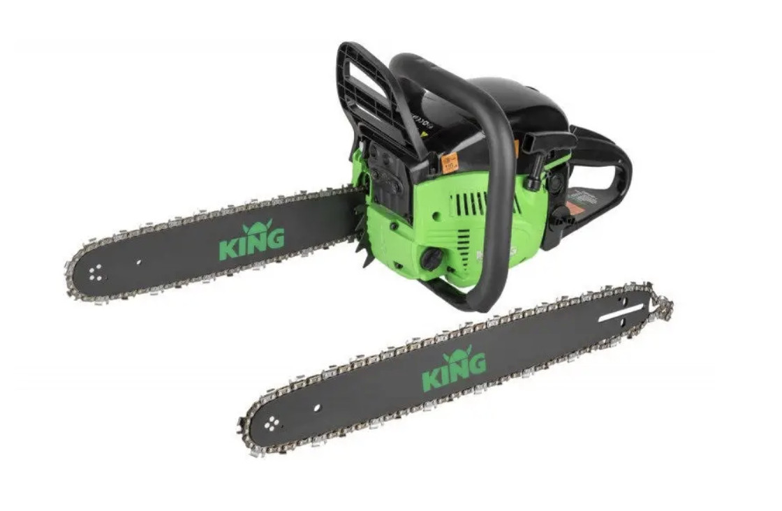 Бензопила KING YD-KW02-45 (2 шини), фото 1