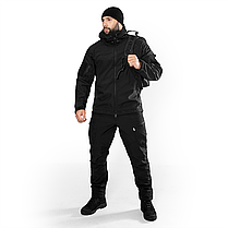 Куртка Stalker SoftShell Чорна (7226), XS, фото 2