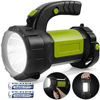 Ліхтар переносний T80-5W+COB, 2x18650, ЗП microUSB