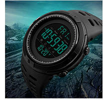 Тактичний годинник Skmei 1251BK ALL BLACK