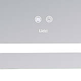 Дзеркало Lidz Kubis (KU2) 900х700 з LED-підсвічуванням Touch, з антизапотіванням, з димером, рег. яскравості LD78LF904907048452, фото 9