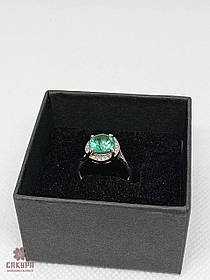 Золота Каблучка зі вставкою цирконій