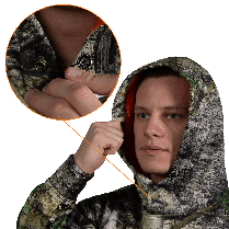 Зимове худі Basic Sequoia/Помаранчевий (7412), S, фото 3