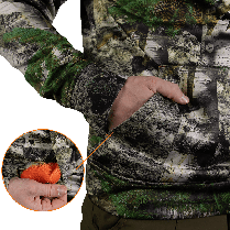 Зимове худі Basic Sequoia/Помаранчевий (7412), S, фото 5