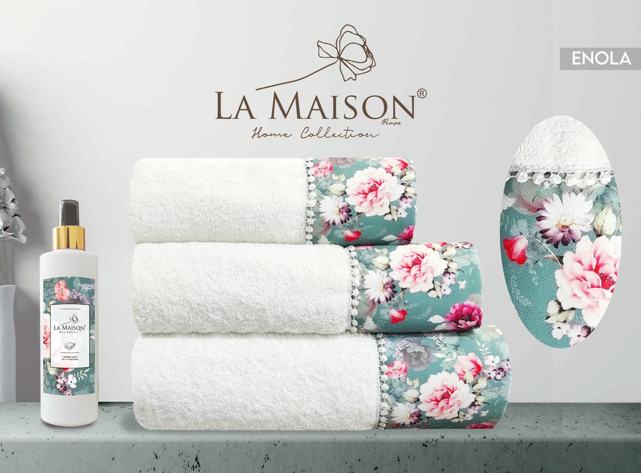 Подарунковий набір рушників з парфумом La Maison Enola, фото 1