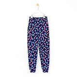 Піжама чоловіча з начосом з зображенням різдвяних льодяників Candy, фото 4