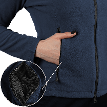 Флісова кофта Pani Meadow 100 Темно-синя 8587, XS, фото 3