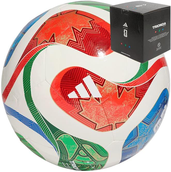 М'яч для футболу Adidas Trionda World Cup 2026 Training (розмір 5) JD8032 (в подарунковій коробці) + подарунок, фото 1