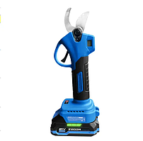 Потужний секатор акумуляторний ZEGOR ESAX-21BL-28 (1акум.21В 2Аг/зарядний)