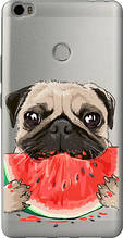Чохол на Xiaomi Mi Max Мопс і кавун "4665u-275-851"