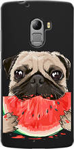 Чохол на Lenovo A7010 Мопс і кавун "4665u-232-851"