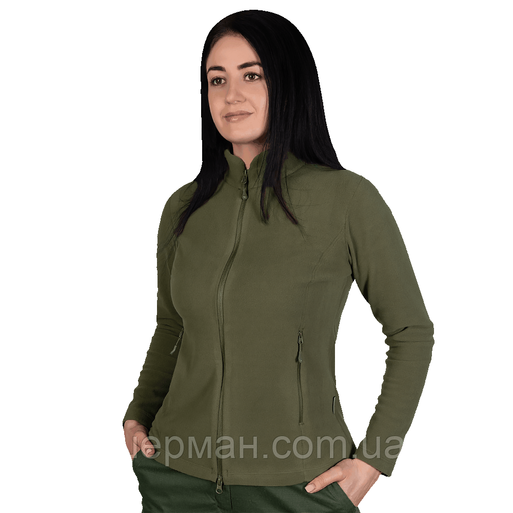 Флісова кофта Pani Meadow 100 Олива 8576, XS