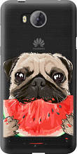 Чохол на Huawei Y3II / Y3 2 Мопс і кавун "4665u-495-851"