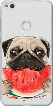 Чохол на Huawei P8 Lite (2017) Мопс і кавун "4665u-777-851"