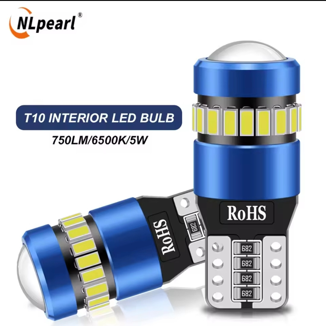 Led NLpearl T10 w5w CANBUS з обманкою, led габаритні вогні, led-освітлення салону, led-підсвітка номера, фото 1