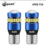 Led NLpearl T10 w5w CANBUS з обманкою, led габаритні вогні, led-освітлення салону, led-підсвітка номера, фото 2