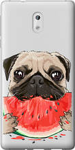 Чохол на Nokia 3 Мопс і кавун "4665u-818-851"