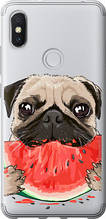 Чохол на Xiaomi Redmi S2 Мопс і кавун "4665u-1494-851"
